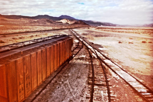 Idle Hopper Car – Trona, California – 2010