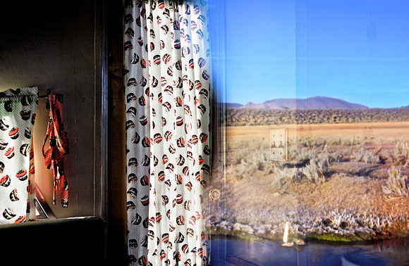 Trailer at Hot Creek - Mammoth Lakes, California - 2012