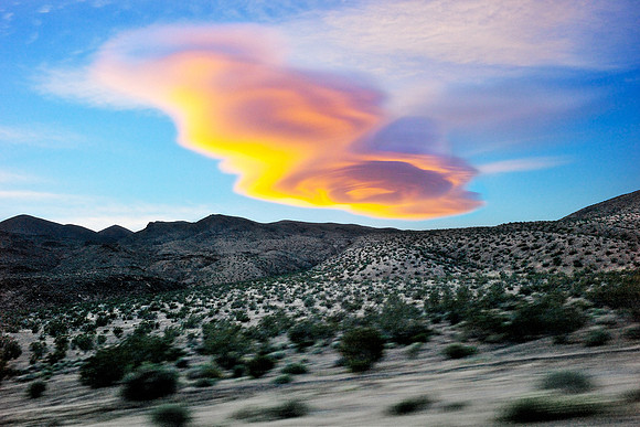 The Cloud that Followed Me Home – Garlock, California – 2011