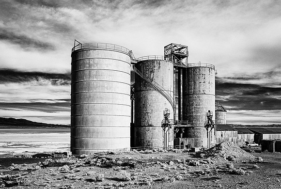 Abandoned Pittsburg Plate Glass Plant – Infrared Exposure – Bartlett, California – 2012