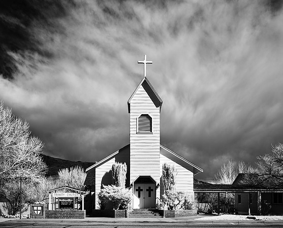 Trinity Church – Infrared Exposure – Lone Pine, California – 2022