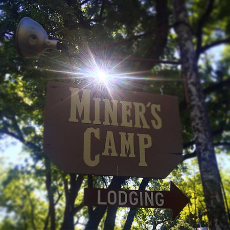 Miner's Camp Sign – Foresthill, California – 2016
