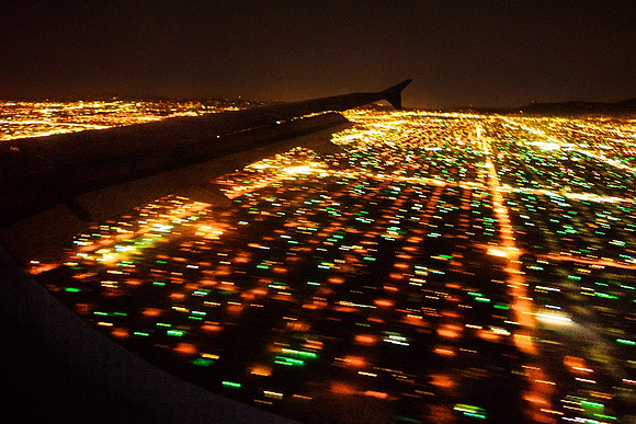 Landing - MSP to LAX (Minneapolis-St. Paul) - 2011