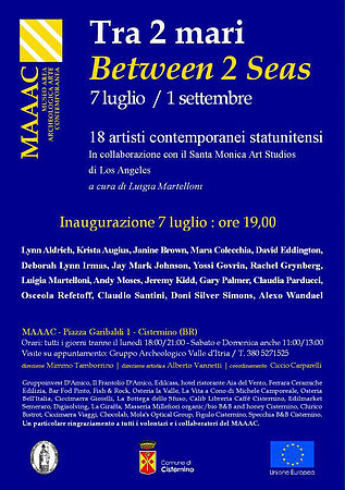 Between Two Seas (Tra Due Mari) – Museo Area Archeologica Arte Contemporanea – Cisternino, Italy – Jul-Sep 2018