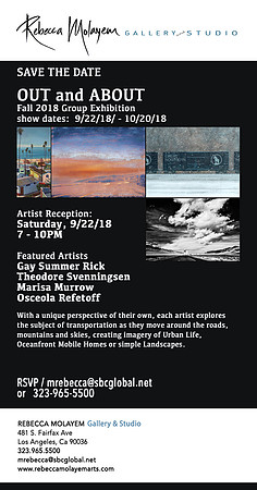 OUT and APART – Rebecca Molayem Gallery –Sep-Oct 2018