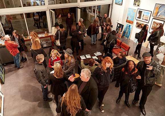 Chungking Studio – Painting by Scott Trimble & Photography by Osceola Refetoff – Los Angeles, California – January 2016