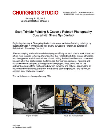 Chungking Studio – Los Angeles, California – January 2016